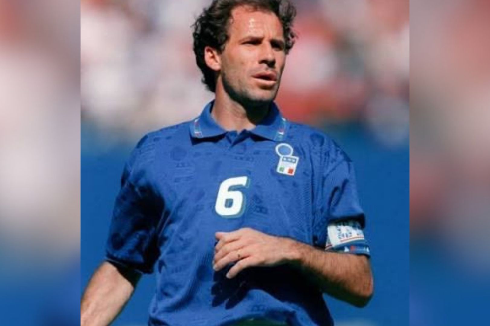 Baresi foi capitão da seleção italiana - 