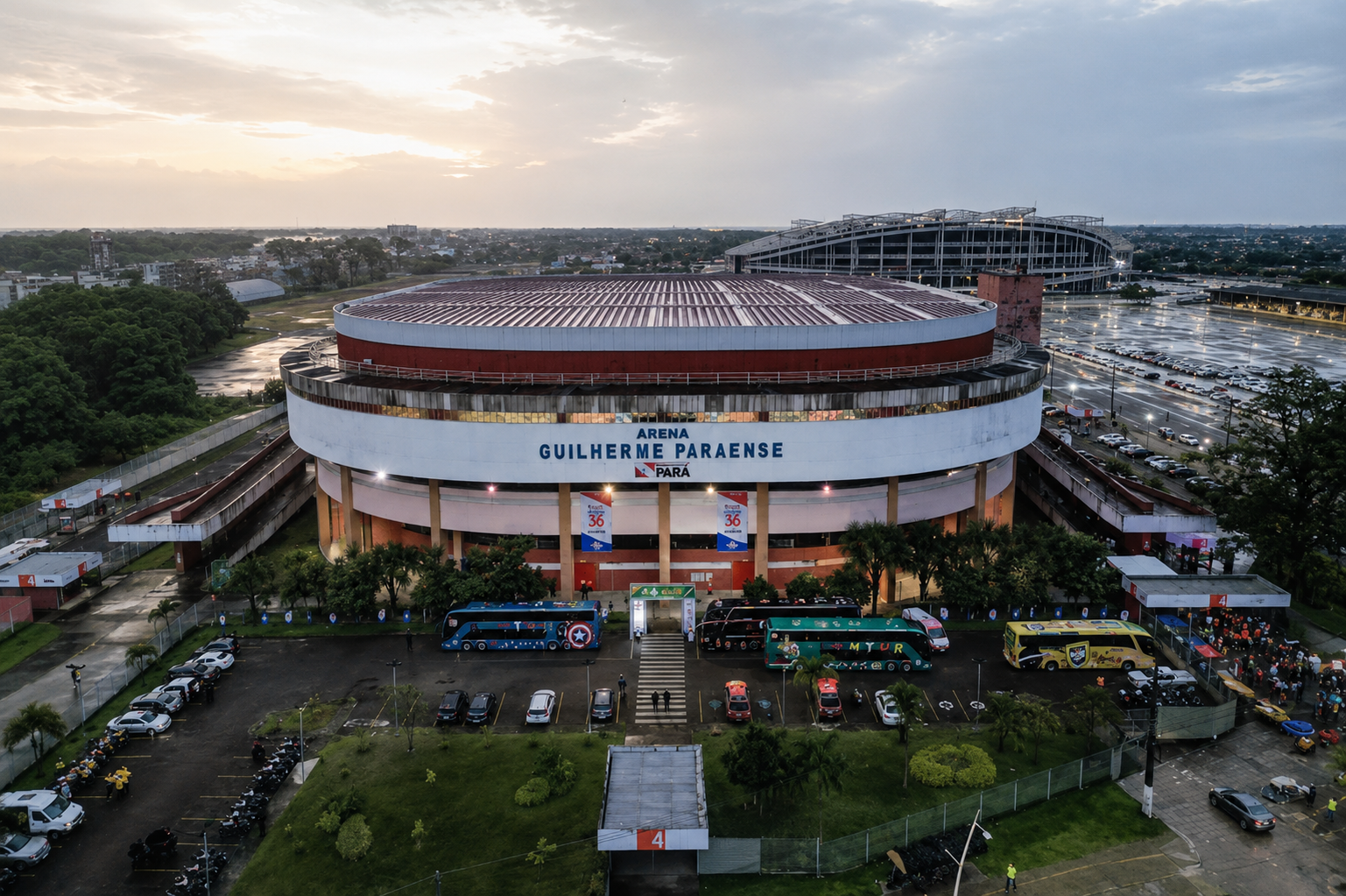 Arena Guilherme Paraense (Mangueirinho).
