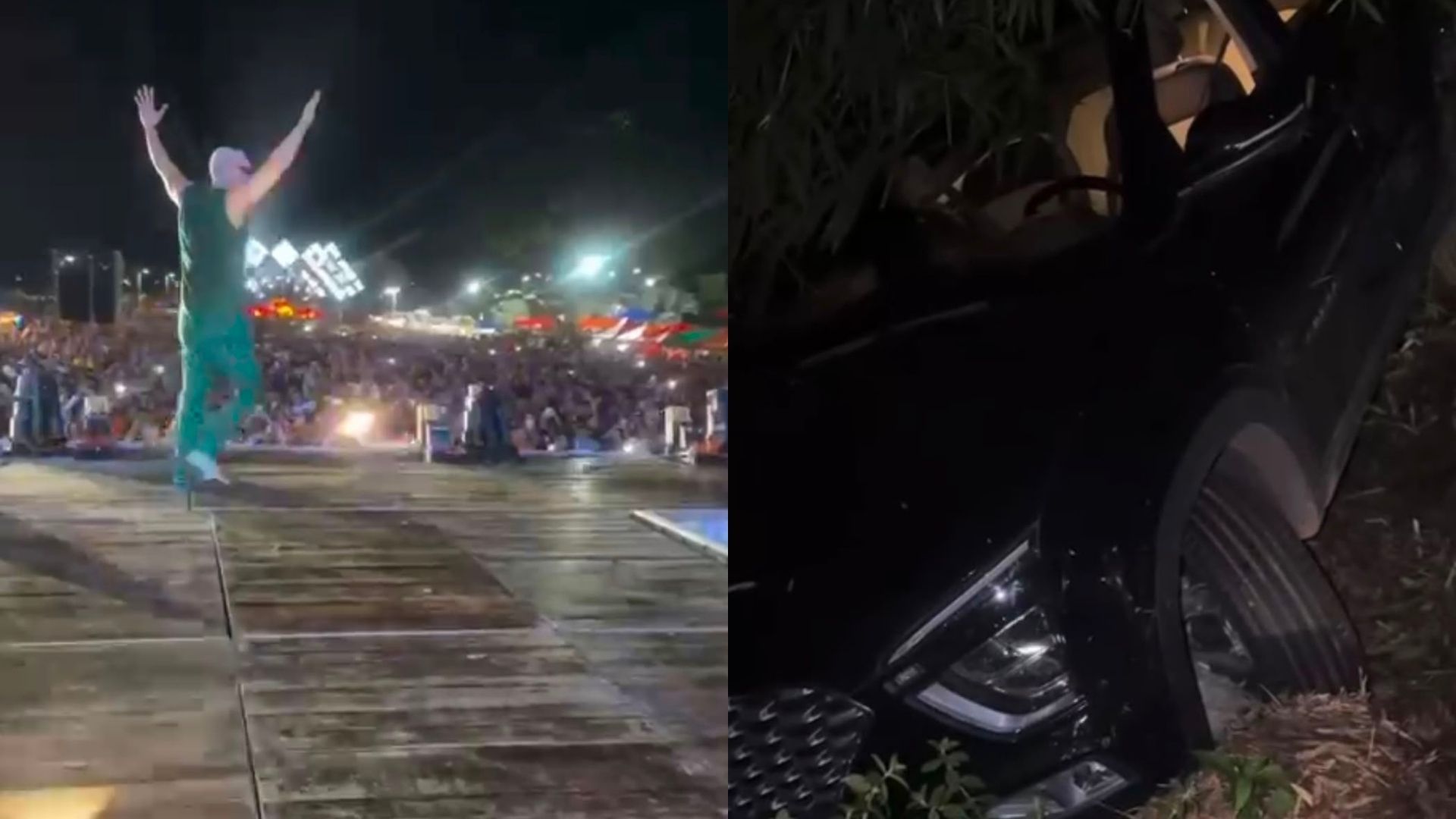 MC Dourado sofre acidente de carro após show no Pará 