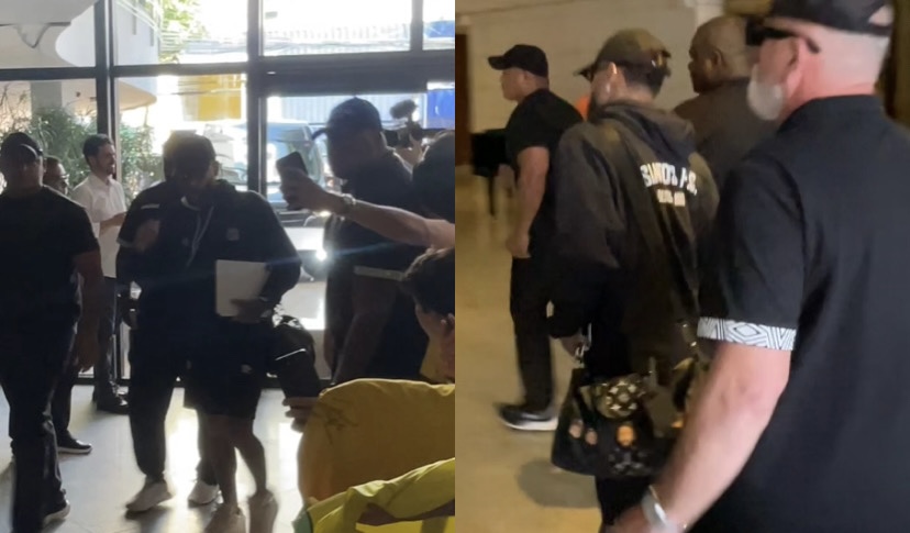 Imagem - Vídeo: Sem atender fãs, Neymar chega a hotel em Belém para jogo contra o Remo
