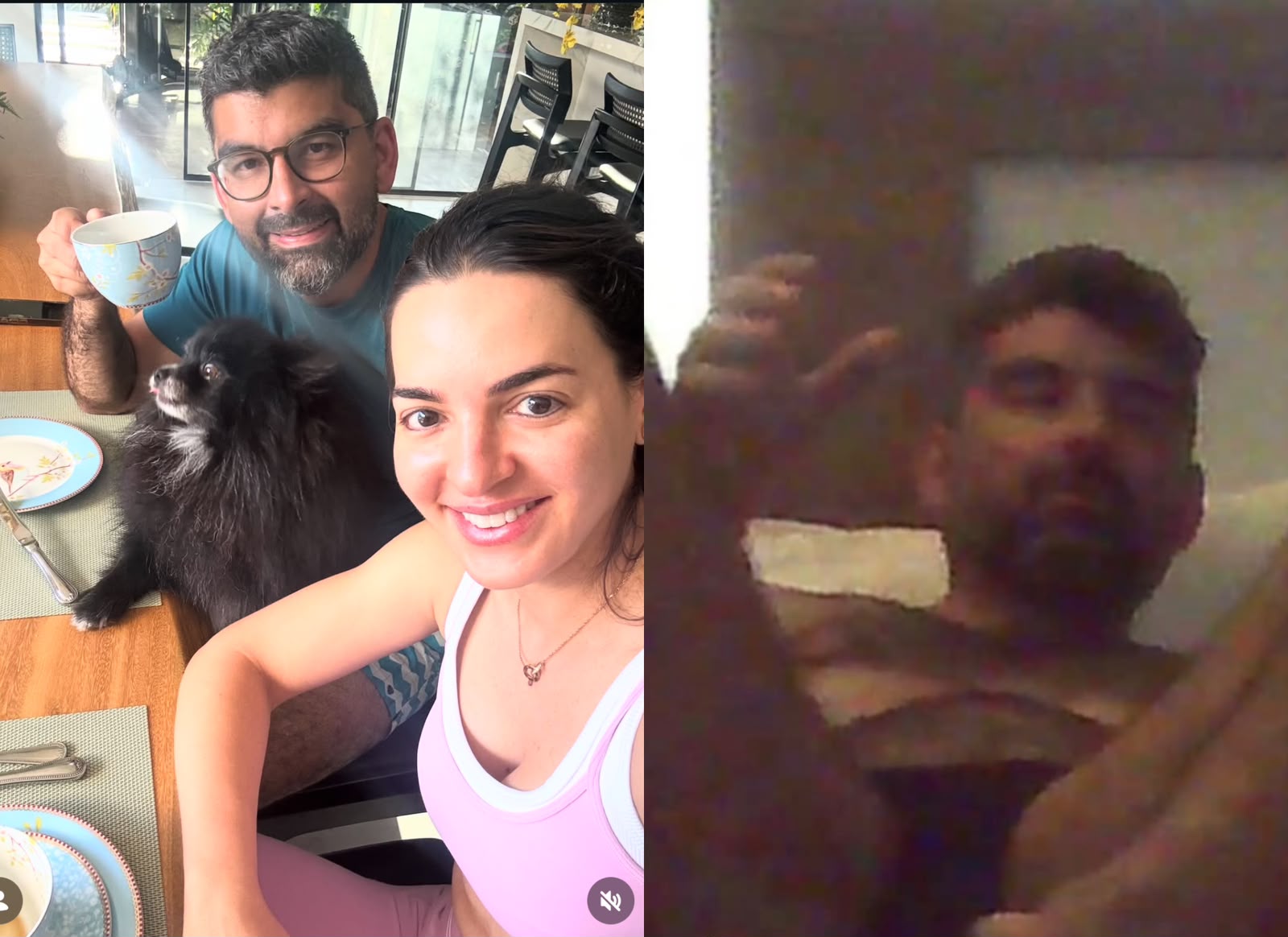 Alessandra e Daniel são casados. 