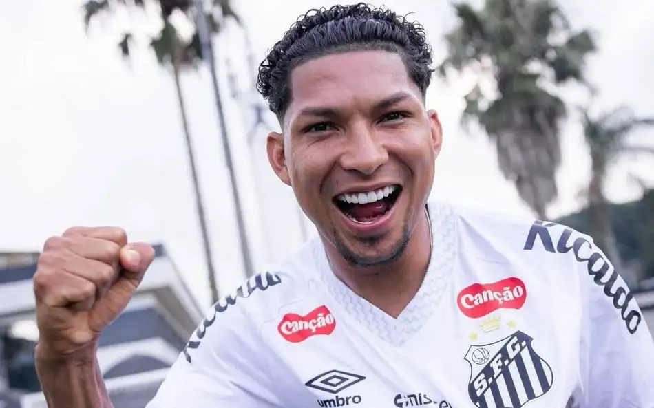 Apresentação de Rony no Santos -