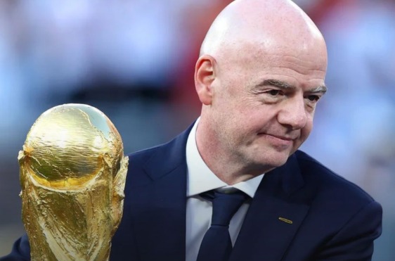 (Presidente da Fifa, Gianni Infantino)
