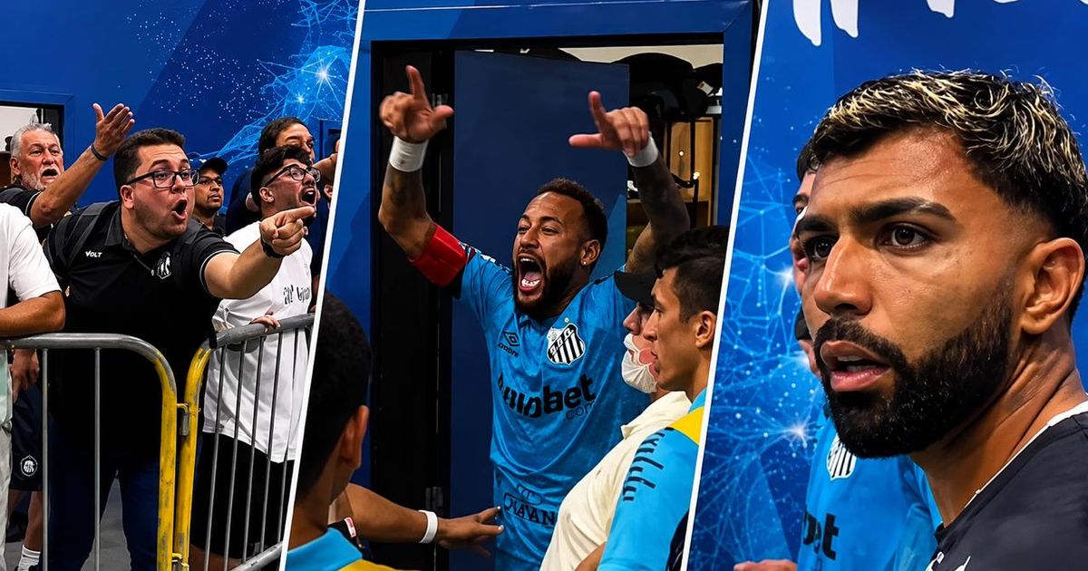 Confusão envolvendo Neymar e torcedores do Remo após classificação do Santos em Belém -