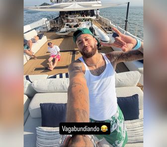 Imagem - Neymar ironiza críticas e publica 'vagabundiando' após polêmica com presidente do Remo
