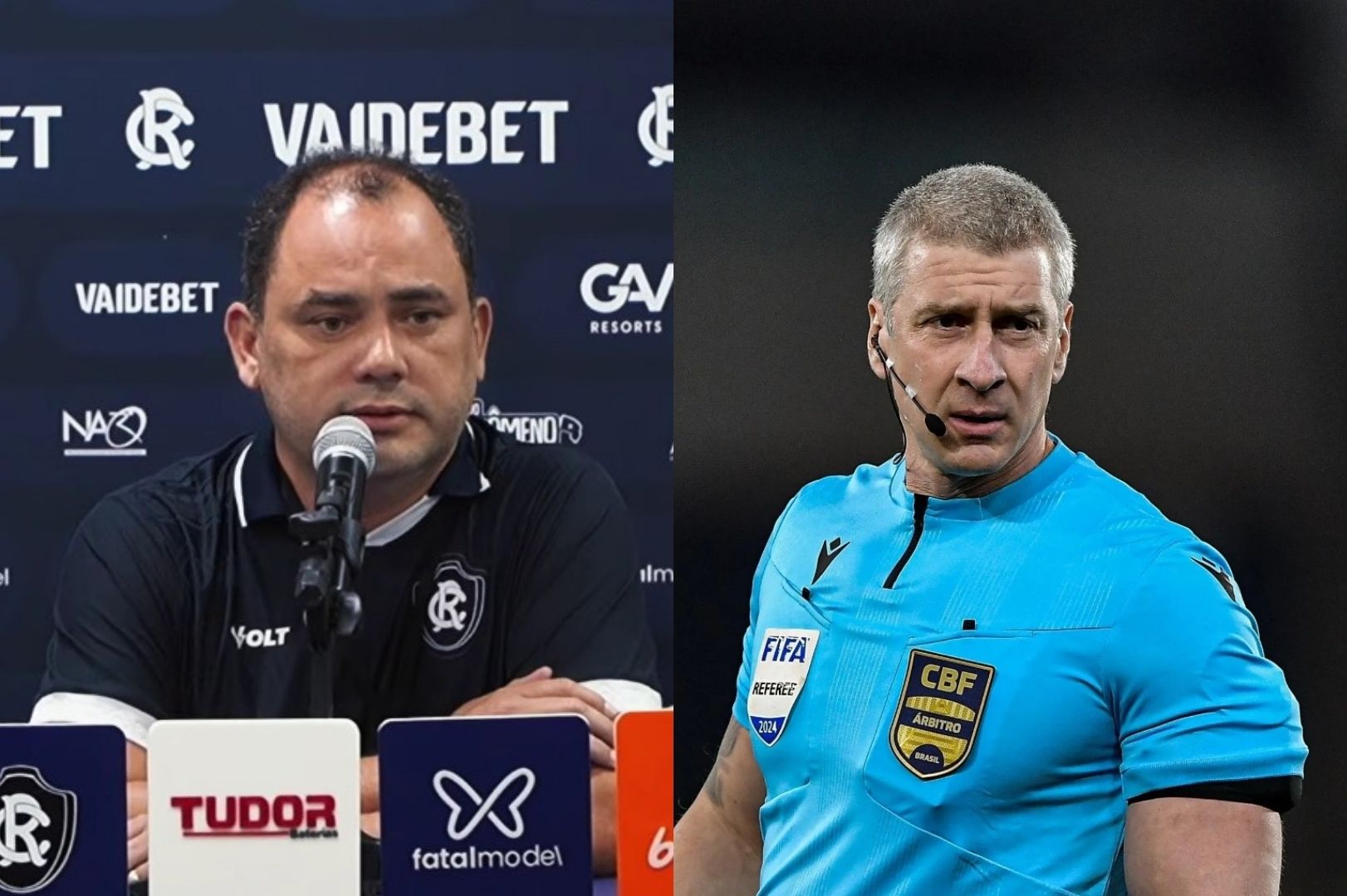 Imagem - Vice-presidente do Remo protesta contra arbitragem após eliminação para o Santos: 'Um absurdo'