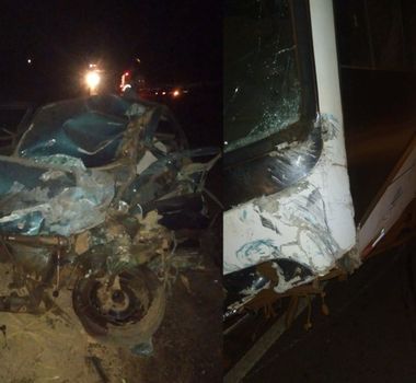 Imagem - Motorista morre após colisão frontal entre carro e ônibus na PA-160, em Parauapebas