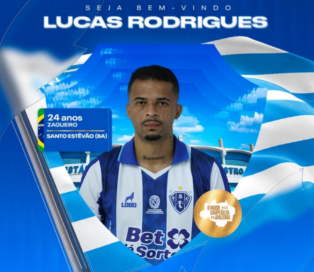 Zagueiro Lucas Rodrigues é anunciado -