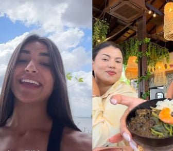 Imagem - Em Belém, ‘Dudão’, melhor amiga de Virgínia se surpreende com culinária paraense