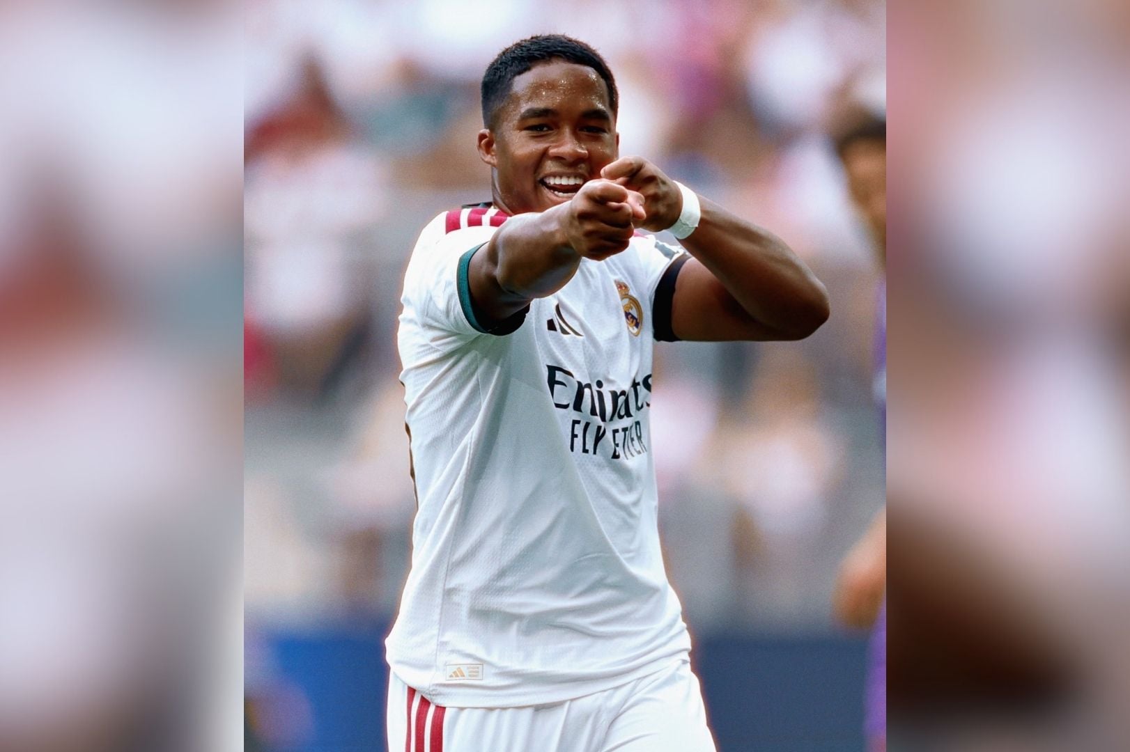 Atacante brasileiro pode estar de saída do clube Merengue - 