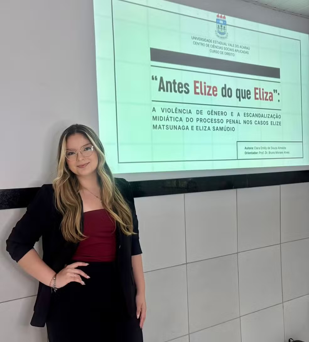 Clara Souza, de 22 anos