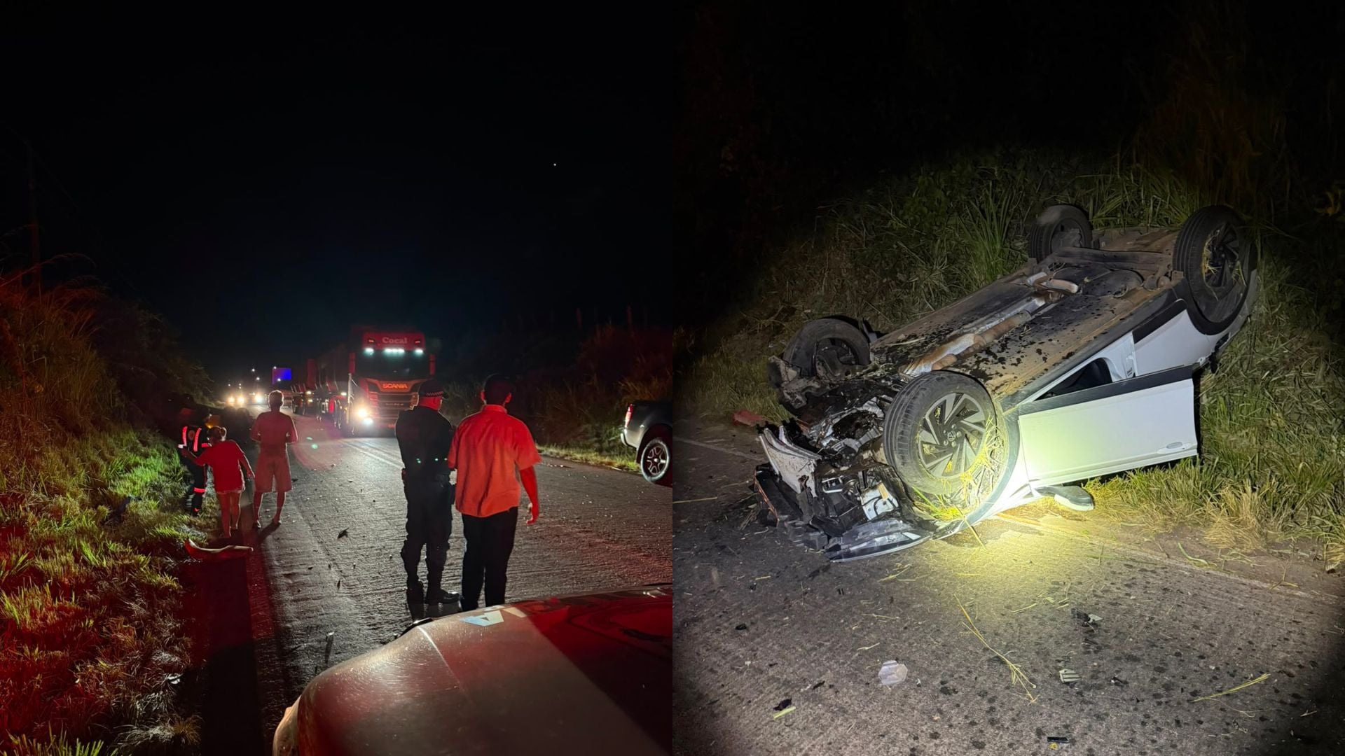 Colisão frontal entre carro e moto deixa um morto na BR-155, no sul do Pará