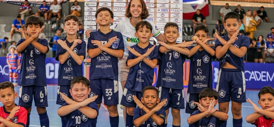 Imagem - Remo vence o QFC e avança à semifinal da Taça Brasil Sub-9 de Futsal