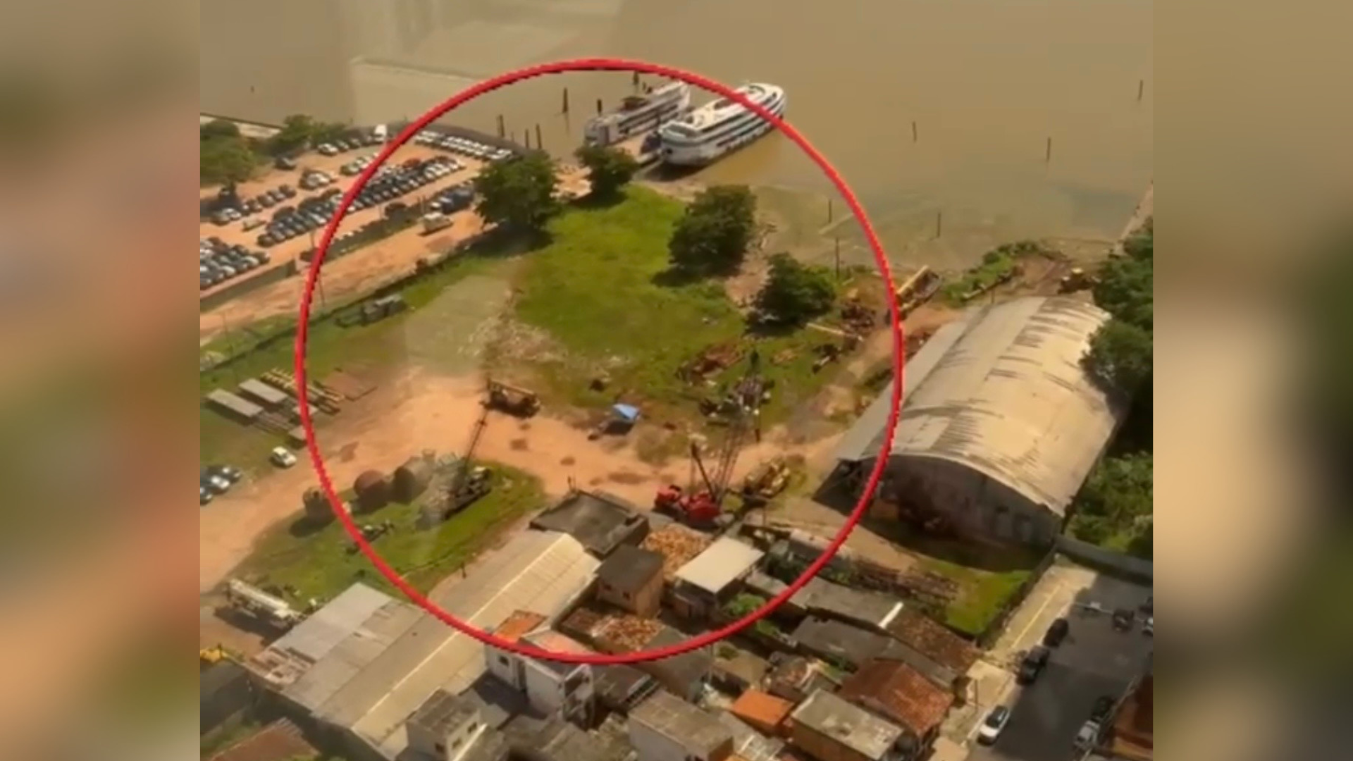 Local onde será construído o prédio.