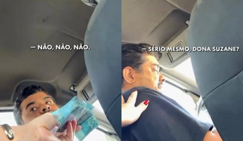Motorista é suspeito de usar relatos comoventes para sensibilizar passageiros e conseguir transferências em dinheiro