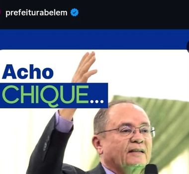 Imagem - Postagem de pré-candidato ao Senado é publicada por engano nas redes da Prefeitura de Belém e repercute