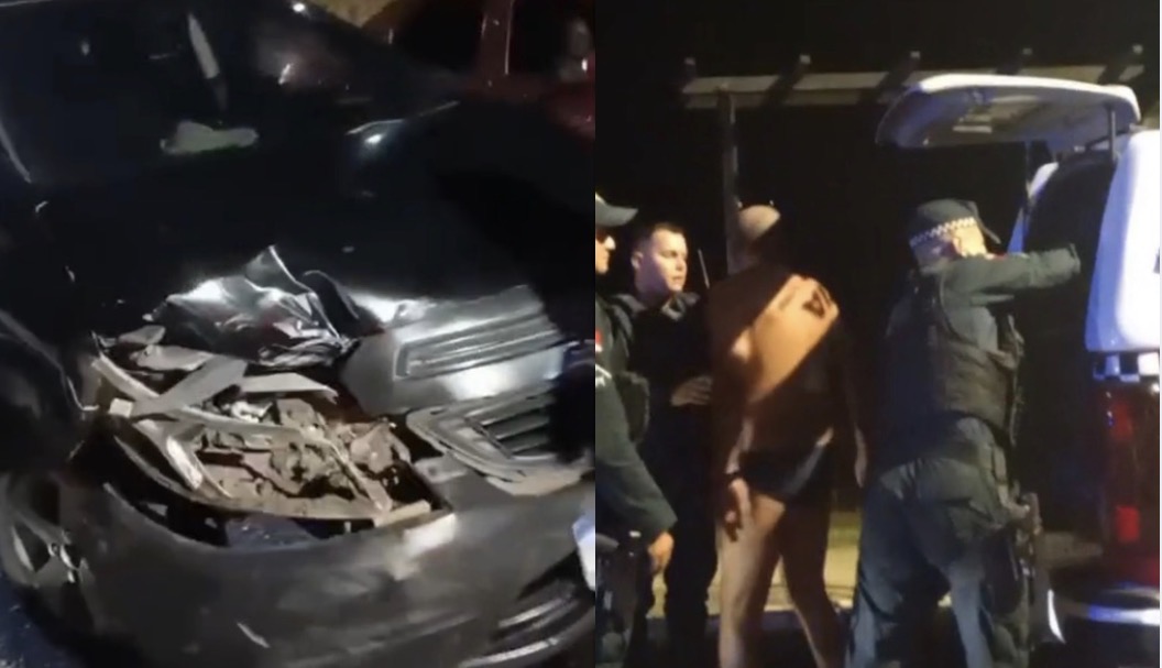 Homem embriagado se envolve em acidente e ofende mulher em Mosqueiro