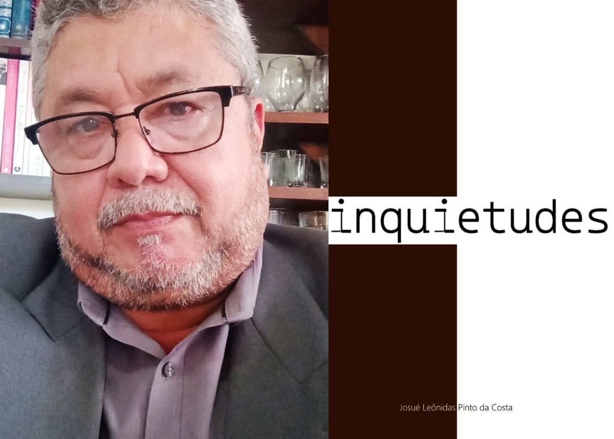 Josué Costa e o novo livro, intitulado "I nquietudes"