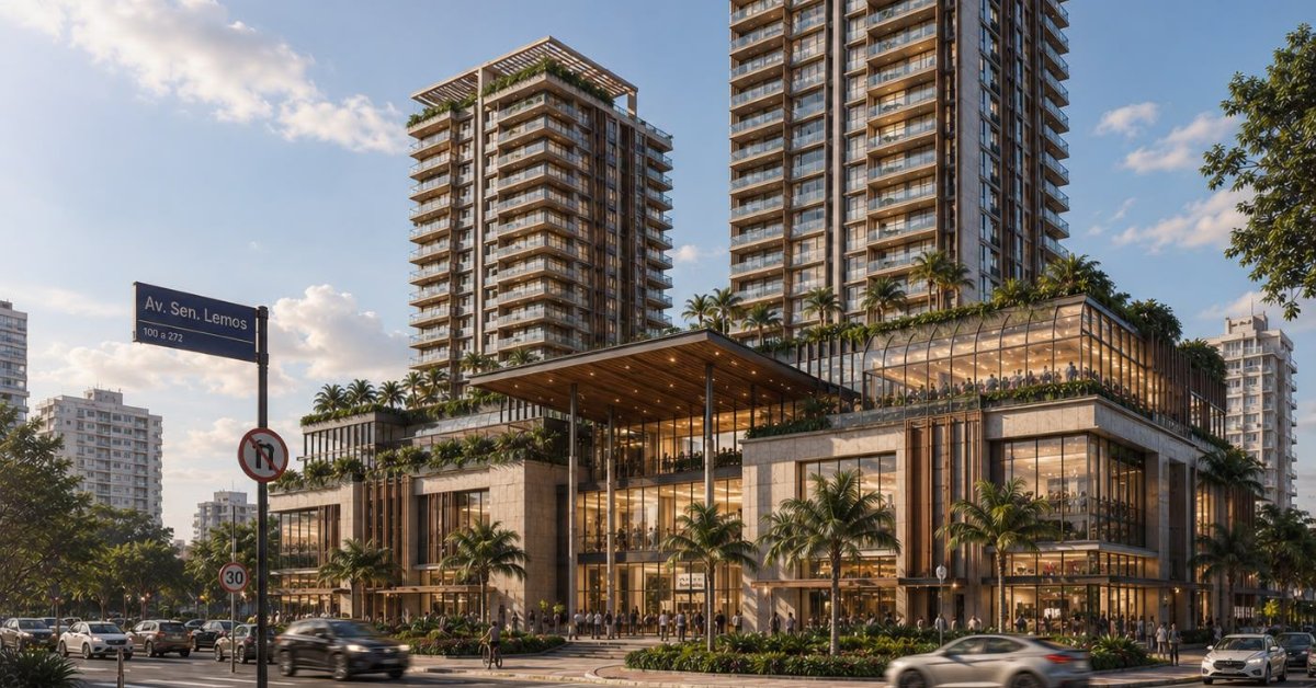 O empreendimento, projetado para ocupar uma área de aproximadamente sete mil metros quadrados, deverá reunir cerca de 60 lojas, cinco restaurantes e uma academia.

