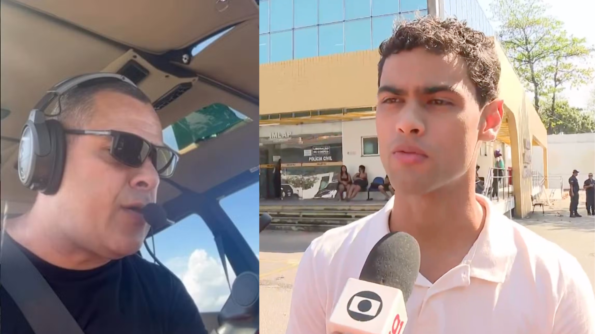 Sven Rocha dos Santos fez um churrasco com o pai na quinta-feira (6), dois dias antes de Alessandro Rocha morrer na queda de um helicóptero no Rio