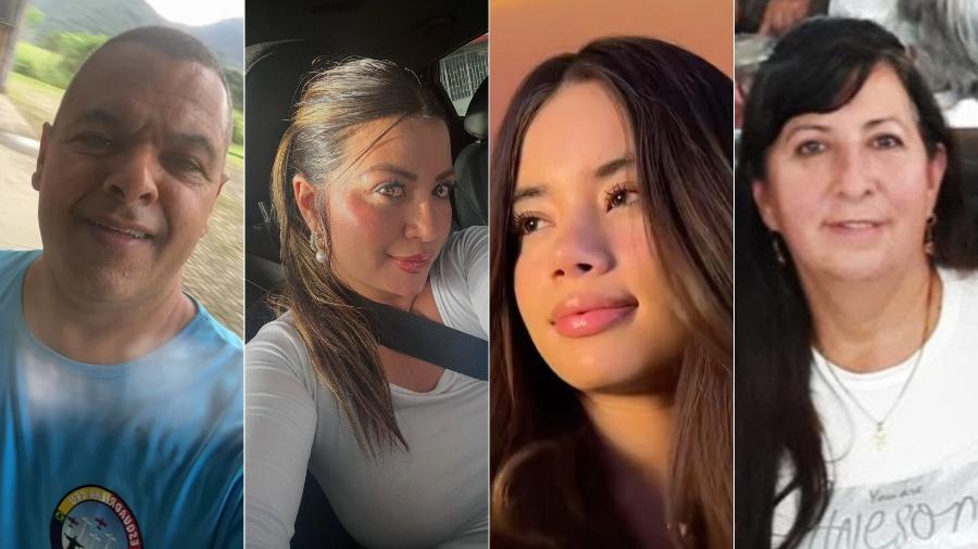 Três das quatro vítimas do acidente eram colombianas e celebravam o aniversário de 15 anos de uma delas - 