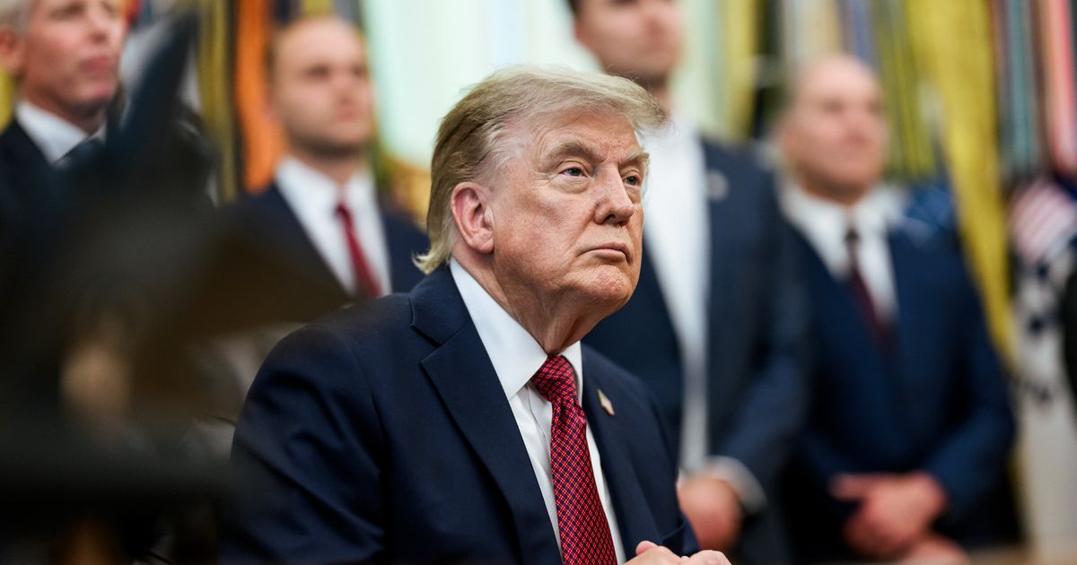 Presidente dos Estados Unidos, Donald Trump.