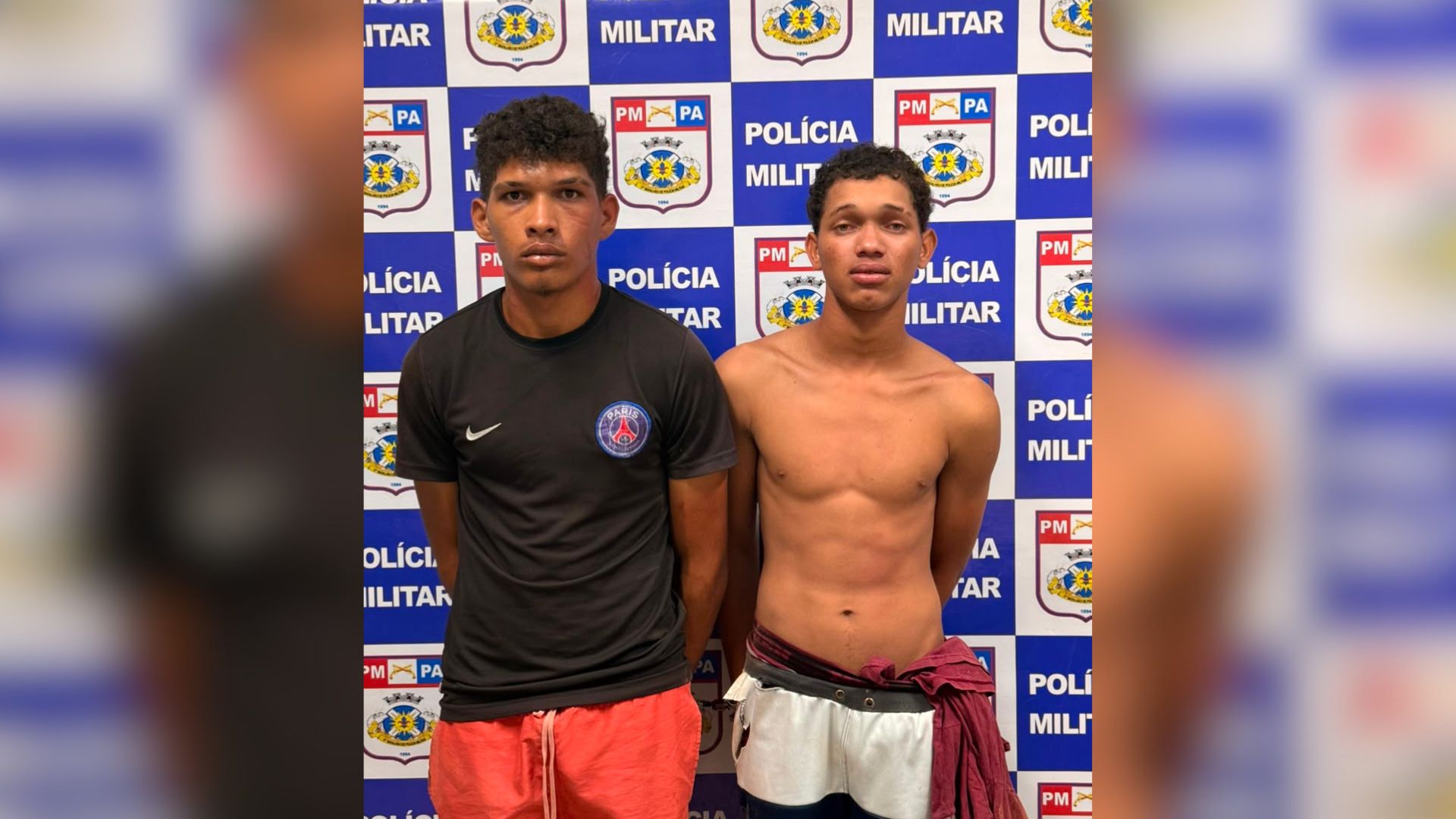 Dupla é presa suspeita de tentativa de homicídio após vítima ser baleada em Rio Maria