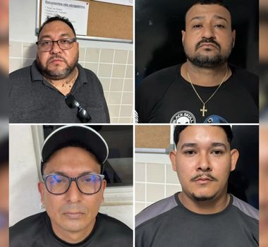 Imagem - Quatro suspeitos são detidos com simulacros, balaclava e distintivos em Marituba