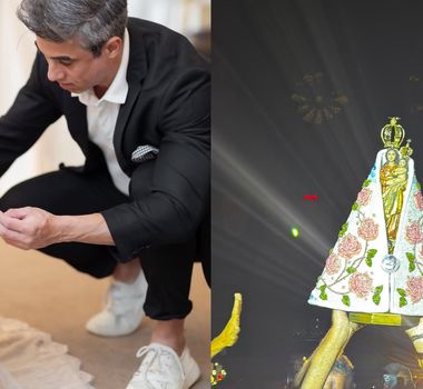 Imagem - Estilista paraense dá os últimos retorques no manto de Nossa Senhora para o Círio 2026