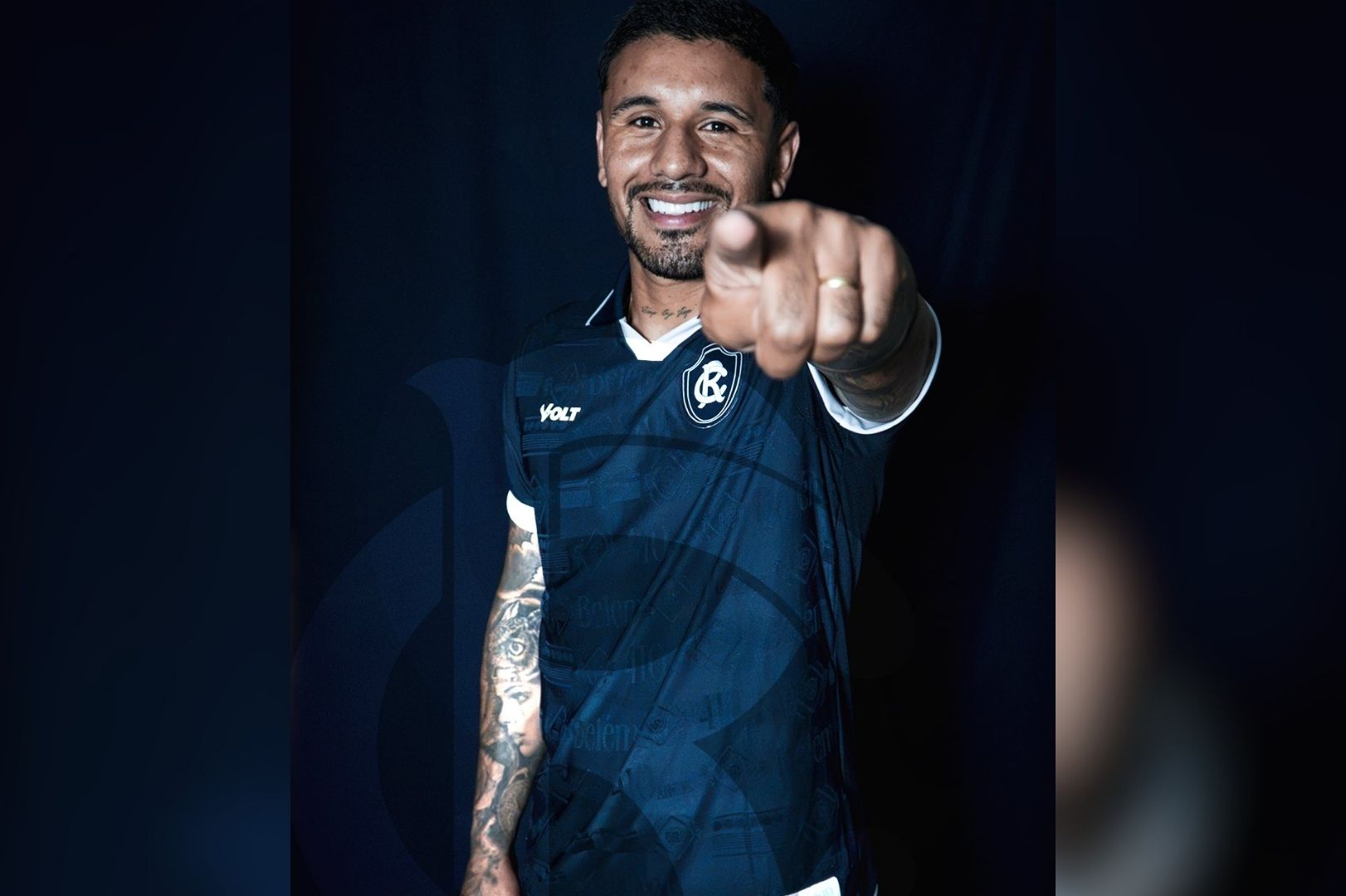 Atacante é o novo reforço azulino - 