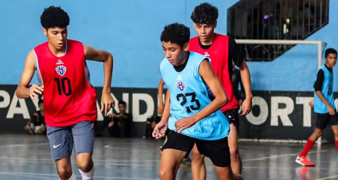 Atletas de futsal do Paysandu