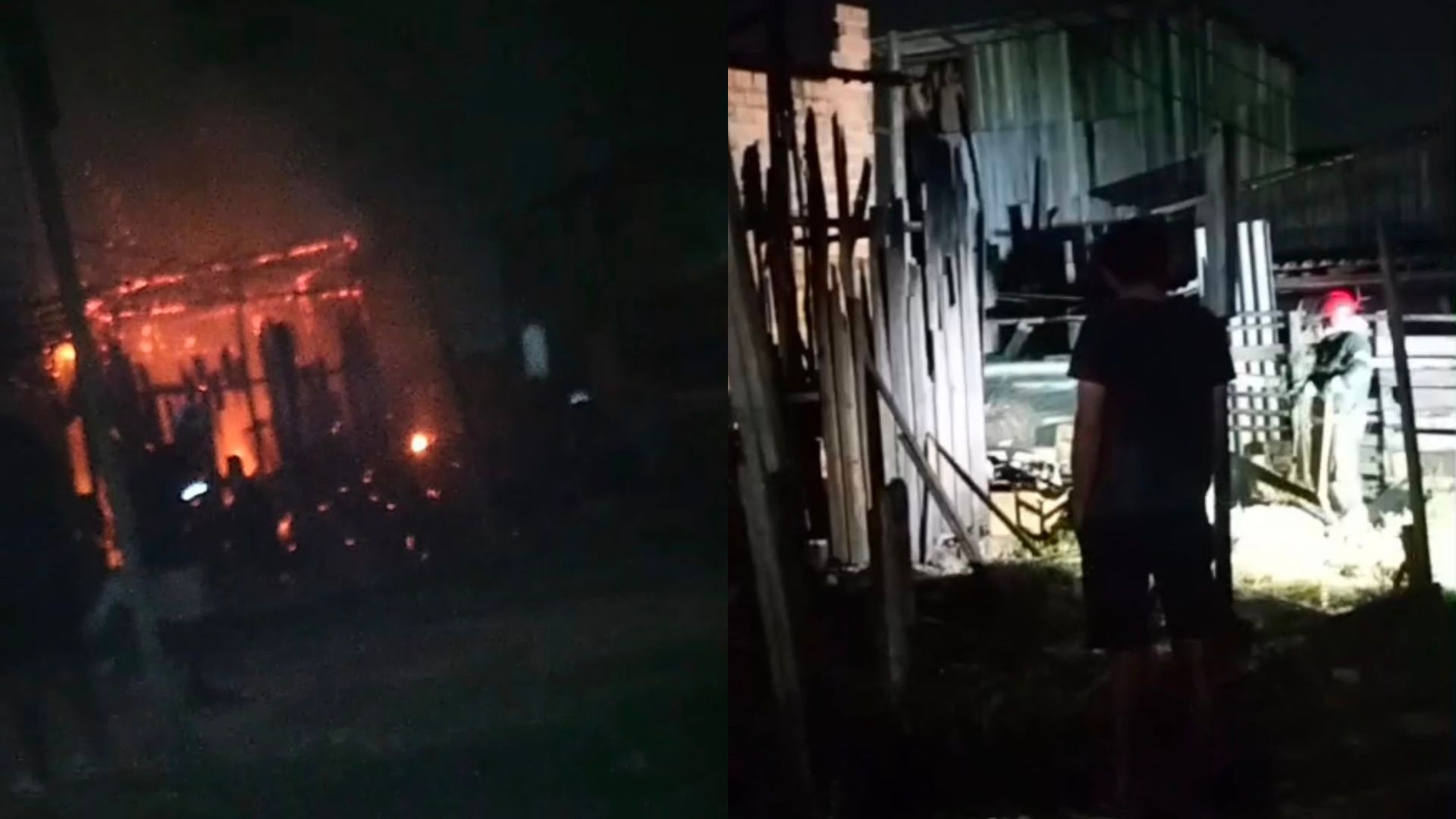 Vídeo: incêndio destrói casa e adolescente com transtorno do espectro autista morre no Barreiro