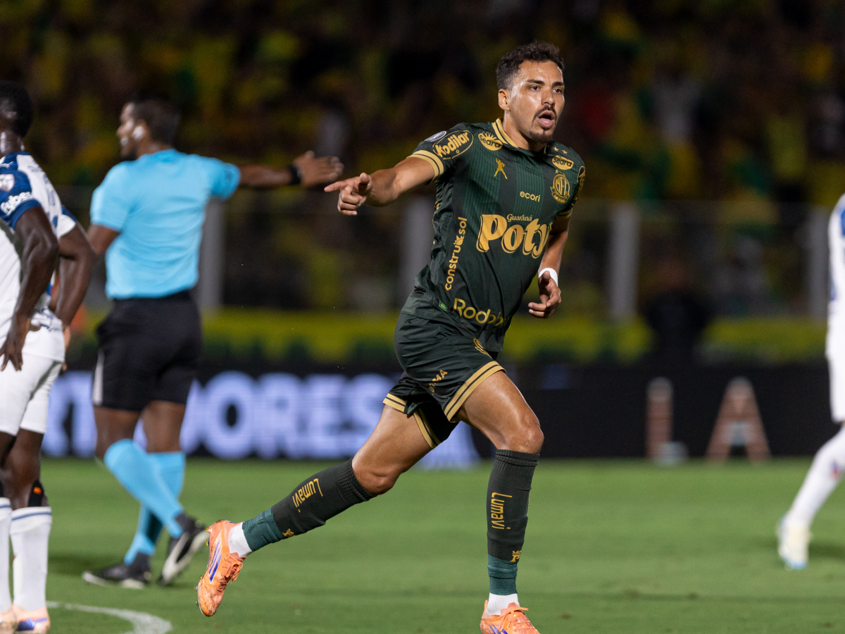 Eduardo marcou o gol do Mirassol -