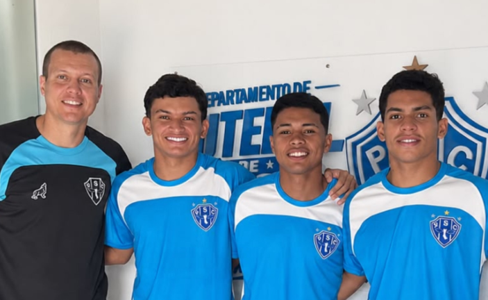 O trio chega com a missão de ajudar o Paysandu nas próximas competições, 