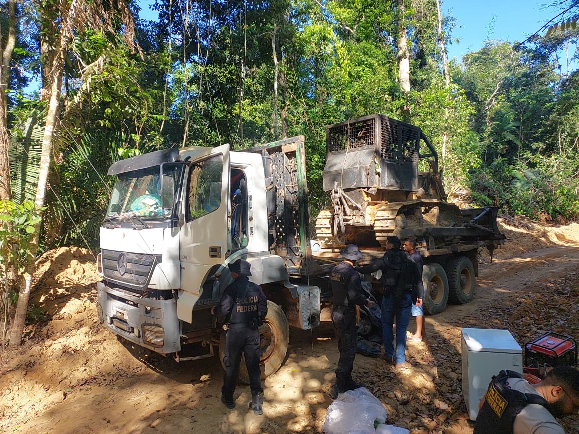 Operação Ukarãngmã voltada para o combate a crimes ambientais e territoriais no sudoeste do Pará. 