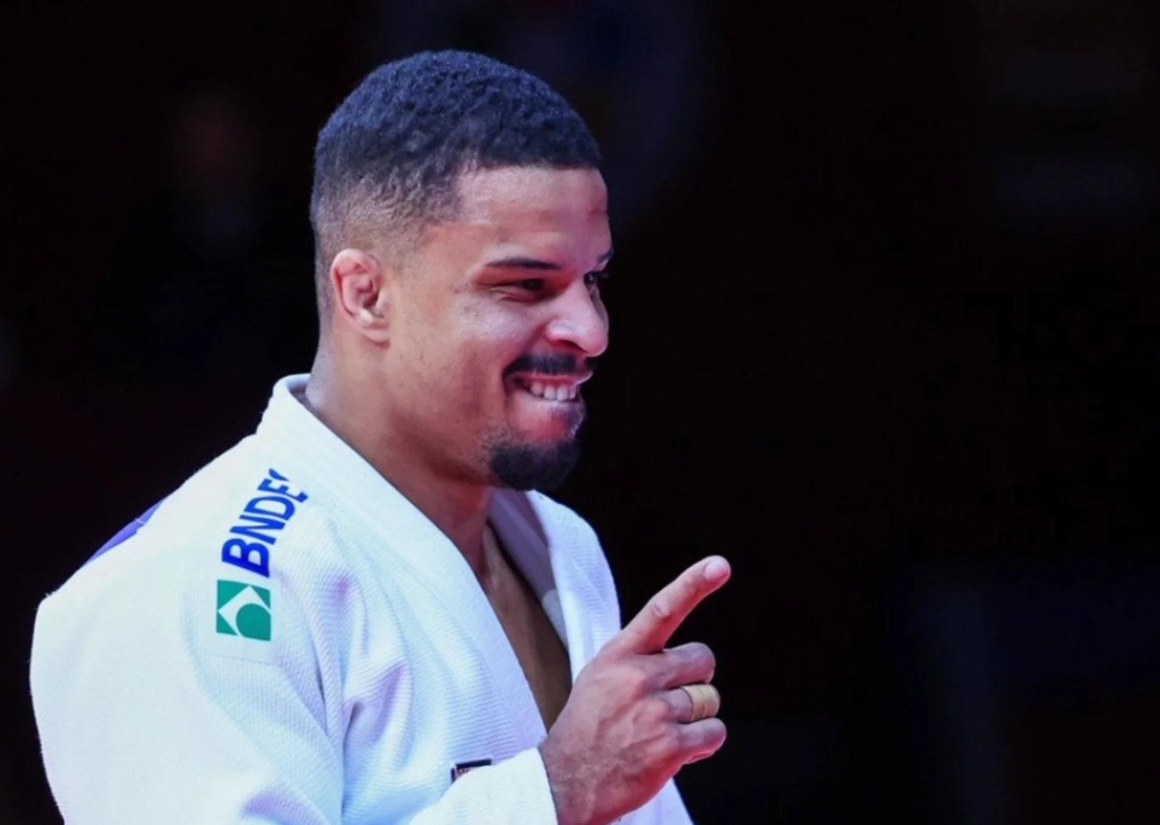 (David Lima conquistou a medalha de ouro no Grand Prix de Judô de Lima, no Peru, neste sábado (15).