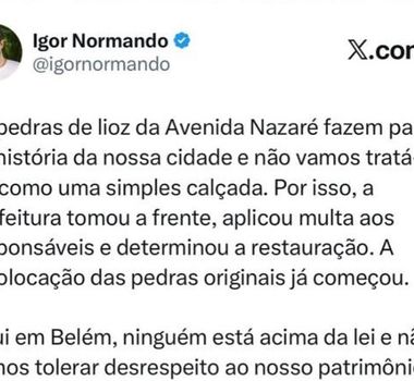 Imagem - Dois pesos e duas medidas na gestão pública de Belém