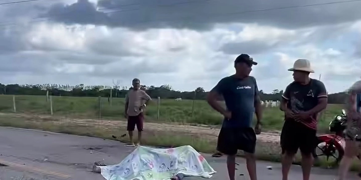 Colisão entre carro e moto deixa um morto na rodovia PA 124 no nordeste do Pará

