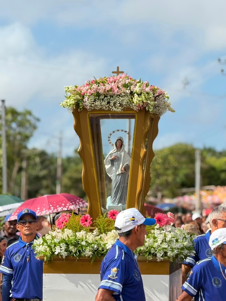 Imagem - Círio de Nossa Senhora Rainha da Paz reúne cerca de 4 mil devotos em Praia Grande