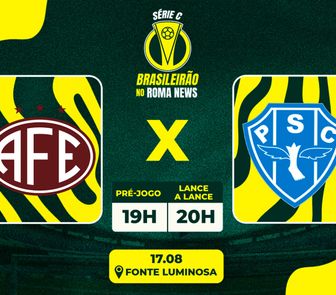 Imagem - Paysandu visita a Ferroviária pela Série C; acompanhe