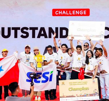 Imagem - Equipe do SESI Ananindeua conquista primeiro lugar de mundial de robótica na China