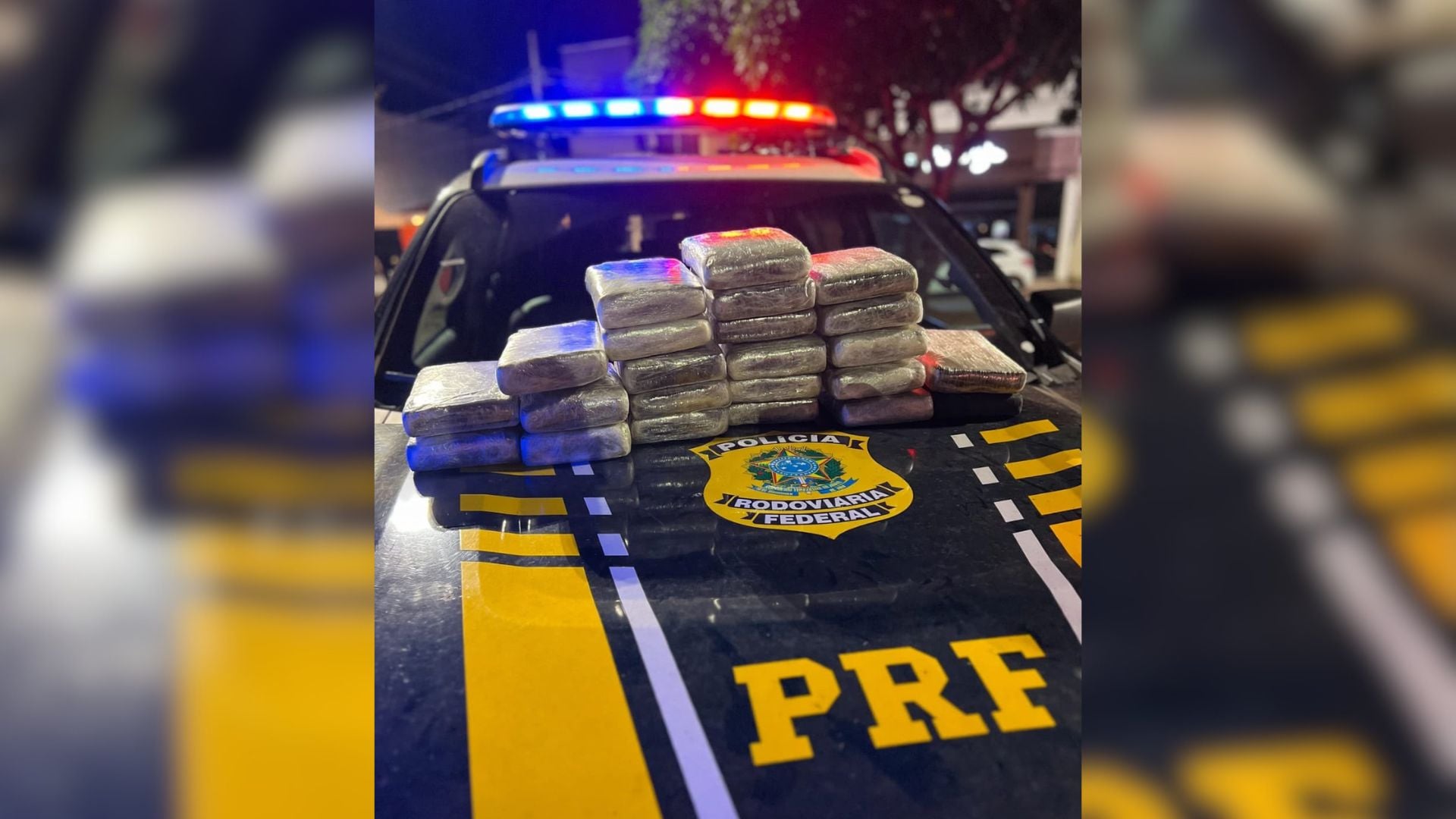PRF apreende mais de 25kg de skunk em ônibus na BR-230, em Altamira