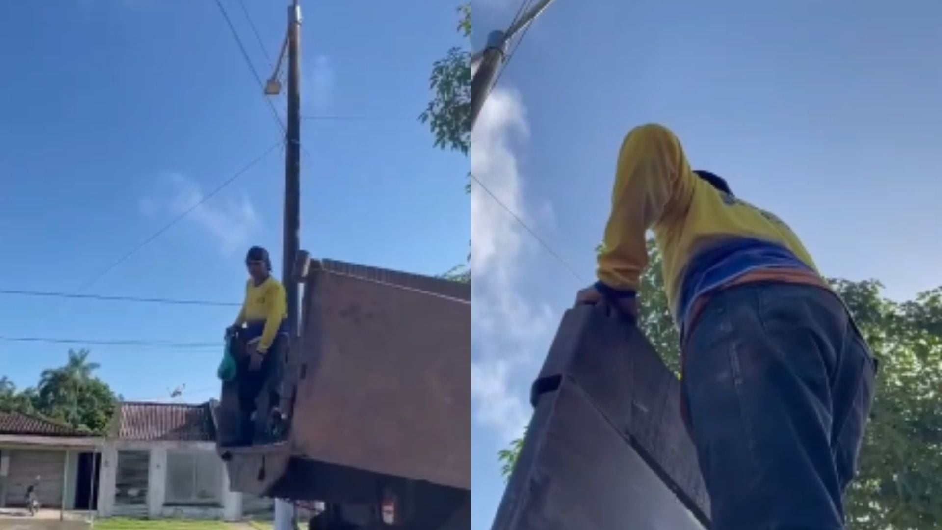 Servidor público que trabalhava na equipe de coleta de lixo morreu na manhã desta segunda-feira (17).