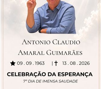 Imagem - Missa de 7º dia de Antônio Cláudio Amaral será celebrada nesta quarta