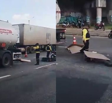 Imagem - Motociclista por aplicativo e passageira morrem em acidente na BR-316, em Ananindeua