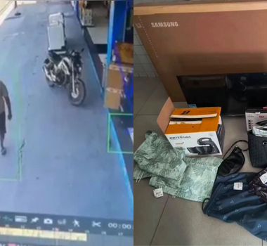 Imagem - Casal é preso após furtar televisores de loja no Telégrafo, em Belém