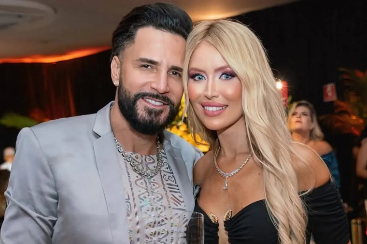 (A defesa de Raffa Rarbbie rebateu as acusações de chantagem e ameaça apresentadas pela equipe jurídica de Latino em meio à disputa envolvendo o ex-casal.)
