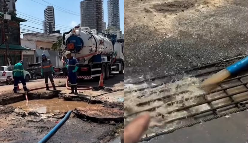 Os moradores afirmam que a intervenção tem causado insatisfação e cobram providências para que os problemas apontados sejam corrigidos.