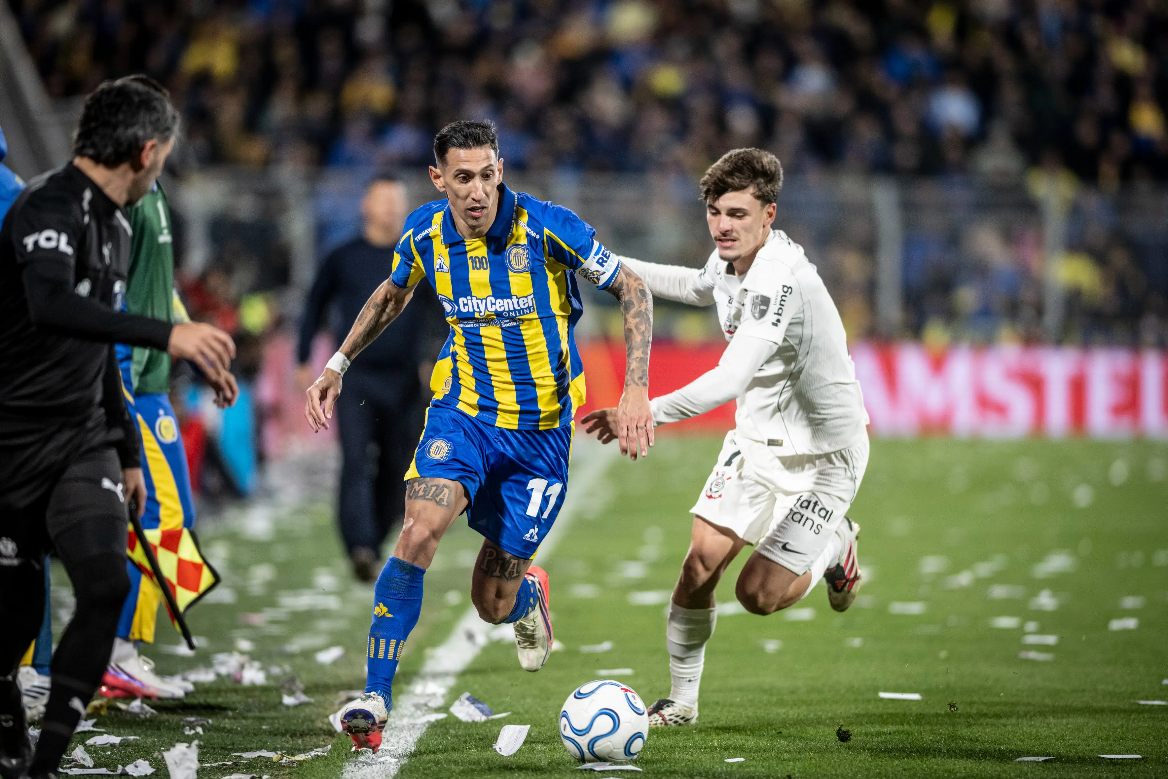 Argentinos e corinthianos empataram o primeiro jogo, por 0 a 0 -