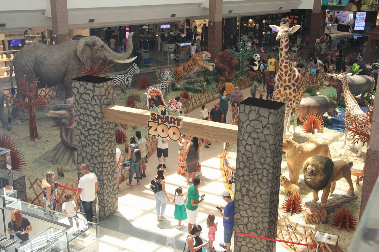 Exposição SmartZoo, com animais animatrônicos em tamanho real, chega a Belém - 